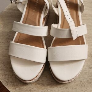 Madden Girl White Sandals